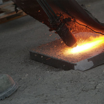 lavorazione fiammata